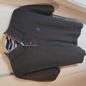 Tommy Hilfiger polo shirt Men's L gray